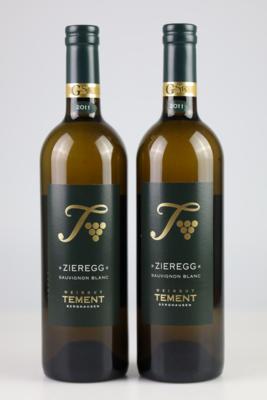 2011 Sauvignon Blanc Ried Zieregg Große STK Lage, Weingut Tement, Steiermark, 97 Falstaff-Punkte, 2 Flaschen - Víno a lihoviny