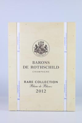 2012 Champagne Barons de Rothschild Rare Collection Blanc de Blancs Brut, Champagne, 96 Falstaff-Punkte, 3 Flaschen, in OHK - Víno a lihoviny