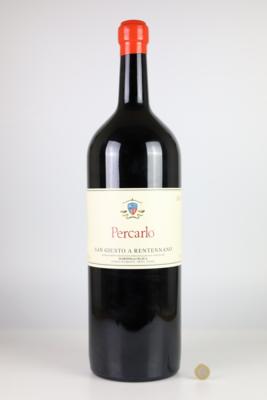 2013 Percarlo, San Giusto a Rentennano, Toskana, 93 Falstaff-Punkte, Jeroboam in OHK - Víno a lihoviny