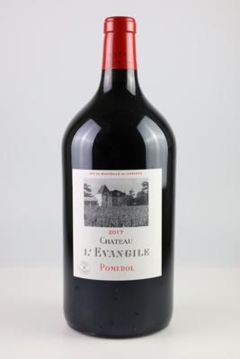 2017 Château L'Évangile, Bordeaux, 95 Falstaff-Punkte, Doppelmagnum - Vini e spiriti