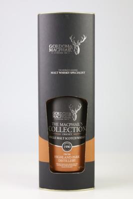 27 Years Old The Macphail's Collection Orkney Single Malt Scotch Whisky, distilled in 1990, Highland Park Distillery, Gordon & MacPhail, Schottland, 0,7 l - Víno a lihoviny