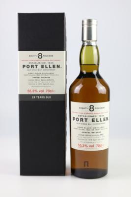 29 Years Old Port Ellen 8th Release Single Islay Malt Scotch Whisky, distilled in 1978, Diageo, Schottland, 0,7 l - Víno a lihoviny