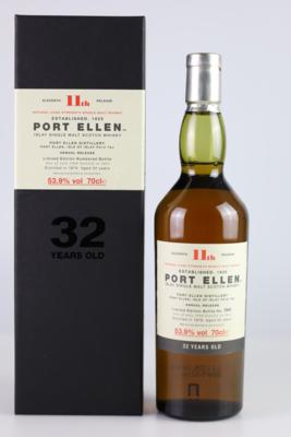 32 Years Old Port Ellen 11th Release Islay Single Malt Scotch Whisky, Port Ellen, Schottland, 0,7 l, in OVP - Víno a lihoviny