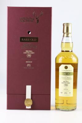 33 Years Old Brora Rare Old Casks Single Malt Scotch Whisky, distilled in 1982, Gordon & MacPhail, Schottland, 0,7 l - Víno a lihoviny