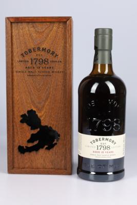 15 Years Old Tobermory Single Malt Scotch Whisky Limited Edition, Tobermory, Schottland, 0,7 l in OHK - Die große Frühjahrs-Weinauktion powered by Falstaff