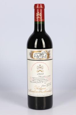 1958 Château Mouton Rothschild, Bordeaux, 87 Cellar Tracker-Punkte - Víno a lihoviny