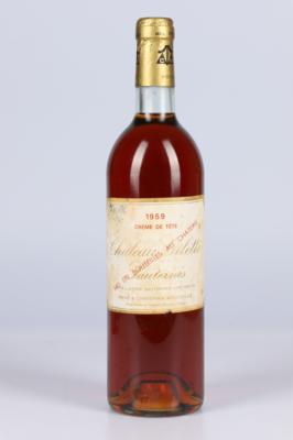 1959 Château Gilette Crème de Tête, Château Gilette, Bordeaux, 95 Cellar Tracker-Punkte - Vini e spiriti
