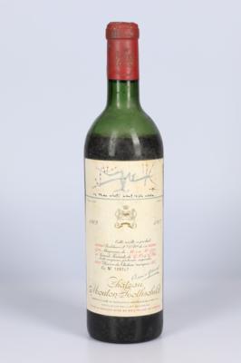 1962 Château Mouton Rothschild, Bordeaux, 92 Cellar Tracker-Punkte - Vini e spiriti