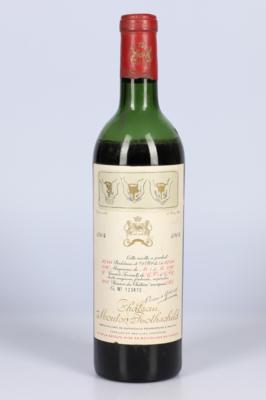 1964 Château Mouton Rothschild, Bordeaux, 91 Cellar Tracker-Punkte - Die große Frühjahrs-Weinauktion powered by Falstaff