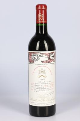 1966 Château Mouton Rothschild, Bordeaux, 92 Cellar Tracker-Punkte - Vini e spiriti