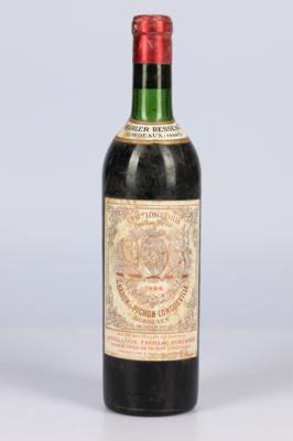 1966 Château Pichon-Longueville au Baron de Pichon-Longueville, Bordeaux, 91 Cellar Tracker-Punkte - Die große Frühjahrs-Weinauktion powered by Falstaff