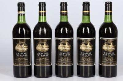 1975 Château Peyrabon, Bordeaux, 5 Flaschen - Vini e spiriti