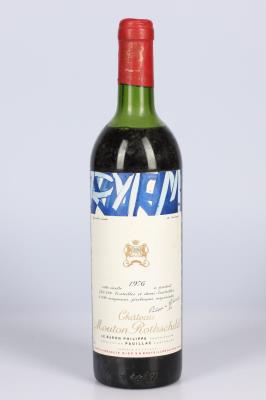 1976 Château Mouton Rothschild, Bordeaux, 90 Cellar Tracker-Punkte - Wines and Spirits powered by Falstaff