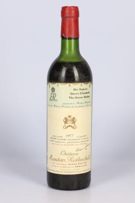 1977 Château Mouton Rothschild, Bordeaux, 91 Cellar Tracker-Punkte - Vini e spiriti