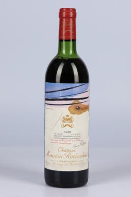 1980 Château Mouton Rothschild, Bordeaux, 91 Cellar Tracker-Punkte - Víno a lihoviny