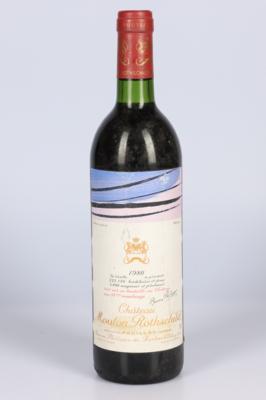 1980 Château Mouton Rothschild, Bordeaux, 91 Cellar Tracker-Punkte - Víno a lihoviny