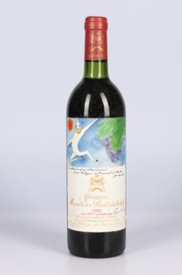 1982 Château Mouton Rothschild, Bordeaux, 100 Parker-Punkte - Víno a lihoviny