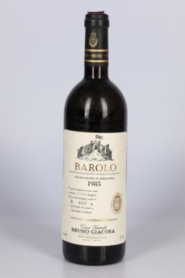1985 Barolo DOCG Collina Rionda di Serralunga, Bruno Giacosa, Piemont, 93 Cellar Tracker-Punkte - Víno a lihoviny
