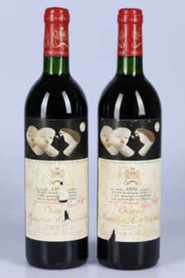 1986 Château Mouton Rothschild, Bordeaux, 100 Parker-Punkte, 2 Flaschen - Wines and Spirits powered by Falstaff