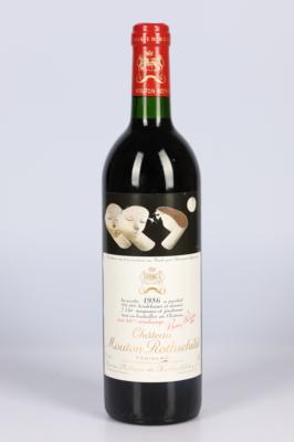 1986 Château Mouton Rothschild, Bordeaux, 100 Parker-Punkte - Vini e spiriti