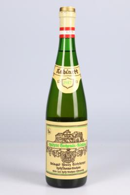 1987 Riesling Ried Hochrain Kabinett, Weingut Franz Hirtzberger, Niederösterreich - Die große Frühjahrs-Weinauktion powered by Falstaff