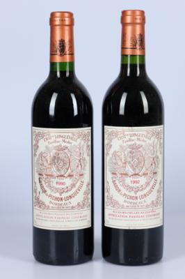 1990, 1992 Château Pichon-Longueville au Baron de Pichon-Longueville, Bordeaux, 2 Flaschen - Die große Frühjahrs-Weinauktion powered by Falstaff