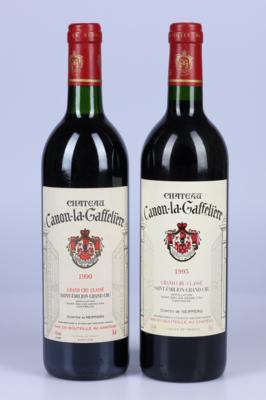 1990, 1995 Château Canon La Gaffelière, Bordeaux, 2 Flaschen - Die große Frühjahrs-Weinauktion powered by Falstaff