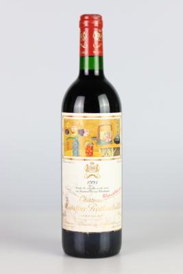 1991 Château Mouton Rothschild, Bordeaux, 90 Cellar Tracker-Punkte - Vini e spiriti