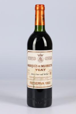 1995 Rioja DOCa Reserva Ygay, Marqués de Murrieta, La Rioja, 96 Falstaff-Punkte - Víno a lihoviny