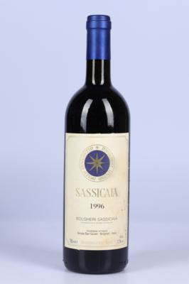 1996 Sassicaia, Tenuta San Guido, Toskana, 92 Cellar Tracker-Punkte - Vini e spiriti