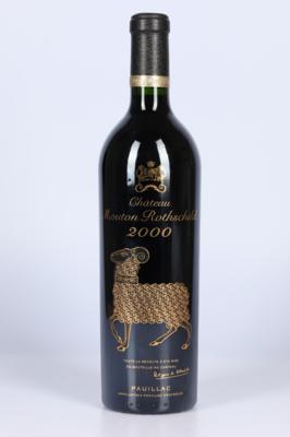 2000 Château Mouton Rothschild, Bordeaux, 97 Parker-Punkte - Vini e spiriti