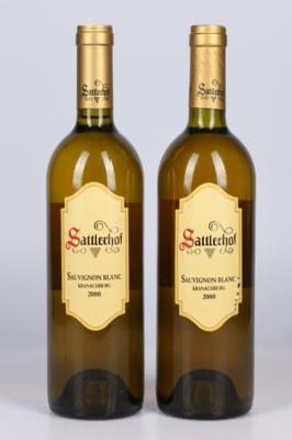 2000 Sauvignon Blanc Kranachberg, Weingut Sattlerhof, Steiermark, 91-93 Falstaff-Punkte, 2 Flaschen - Die große Frühjahrs-Weinauktion powered by Falstaff