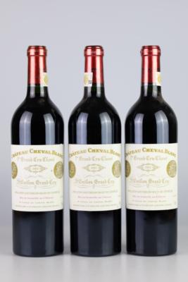 2002 Château Cheval Blanc, Bordeaux, 94 Falstaff-Punkte, 3 Flaschen - Vini e spiriti