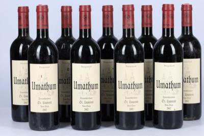 2002 St. Laurent vom Stein, Weingut Umathum, Burgenland, 9 Flaschen - Víno a lihoviny