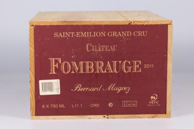 2011 Château Fombrauge, Bordeaux, 89 Falstaff-Punkte, 6 Flaschen, in OHK - Víno a lihoviny