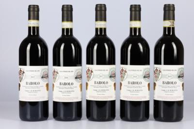 2015, 2016, 2017, 2018, 2019 Barolo DOCG, Comm. G.B. Burlotto, Piemont, 5 Flaschen - Die große Frühjahrs-Weinauktion powered by Falstaff