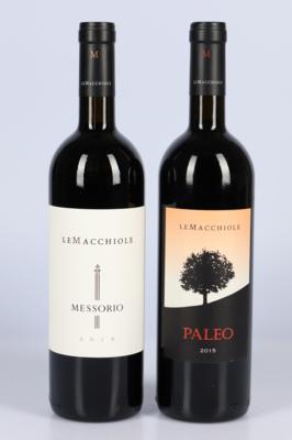 2015 Messorio Merlot und 2015 Paleo Cabernet Franc Toscana IGT, Le Macchiole, Toskana, 2 Flaschen - Vini e spiriti