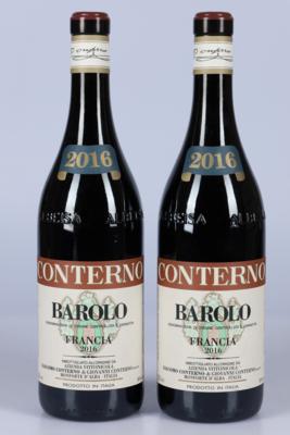 2016 Barolo DOCG Francia, Giacomo Conterno, Piemont, 96 Parker-Punkte, 2 Flaschen - Die große Frühjahrs-Weinauktion powered by Falstaff