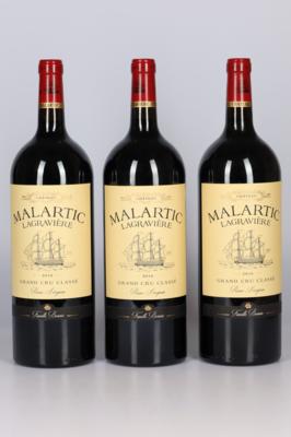 2016 Château Malartic Lagravière, Bordeaux, 96 Wine Enthusiast-Punkte, 3 Flaschen Magnum - Die große Frühjahrs-Weinauktion powered by Falstaff