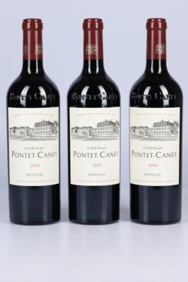 2019 Château Pontet-Canet, Bordeaux, 100 Falstaff-Punkte, 3 Flaschen - Víno a lihoviny