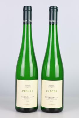 2022 Wachau DAC Grüner Veltliner Ried Zwerithaler Kammergut Smaragd, Weingut Prager, Niederösterreich, 100 Falstaff-Punkte, 2 Flaschen - Die große Frühjahrs-Weinauktion powered by Falstaff