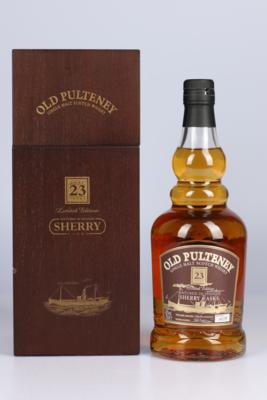 23 Years Old Old Pulteney Single Malt Scotch Whisky Limited Edition, matured in Sherry Casks, Old Pulteney, Schottland, 0,7 l in OHK - Víno a lihoviny