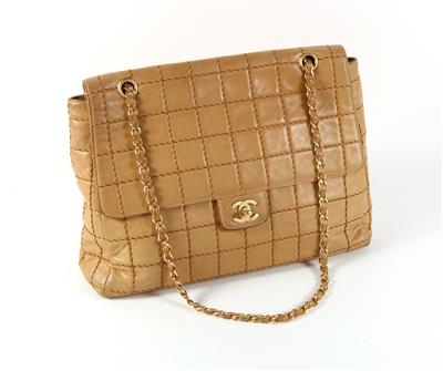 CHANEL Square Stitch Flap Bag - Vintage fashion and accessories