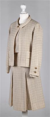 House of Chanel - Kleid mit Jacke, - Vintage moda e accessori