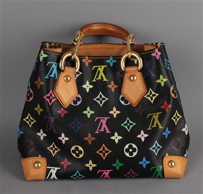 Louis Vuitton Audra Monogram Multicolor Canvas Top Handle Bag on