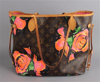 LOUIS VUITTON Neverfull MM Roses - Vintage Mode und