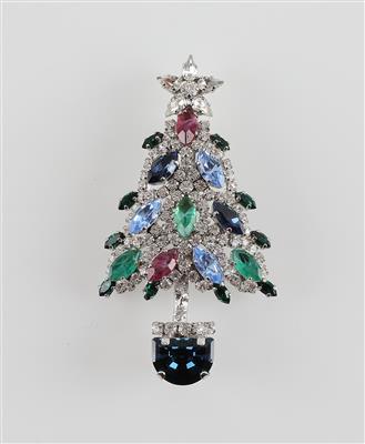 Christian Dior - Weihnachtsbaumbrosche, - Fashion and accessories