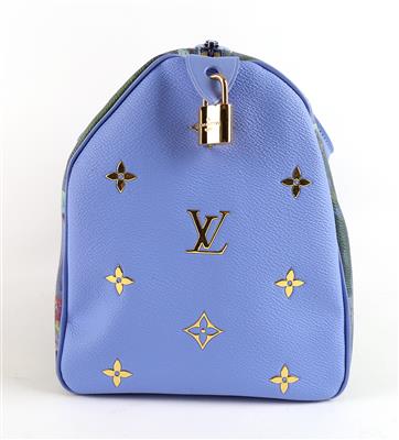 Louis Vuitton Limited Edition Jeff Koons Monet Speedy 30 Bag