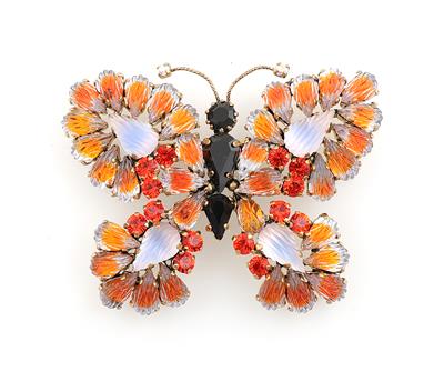 Schmetterlingsbrosche, - Handbags & accessories