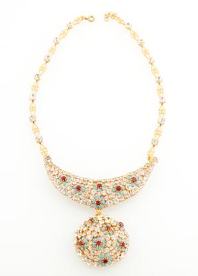 Collier, Maryse Blanchard, Kaufbeuren-Neugablonz um 1965, - Borse e accessori